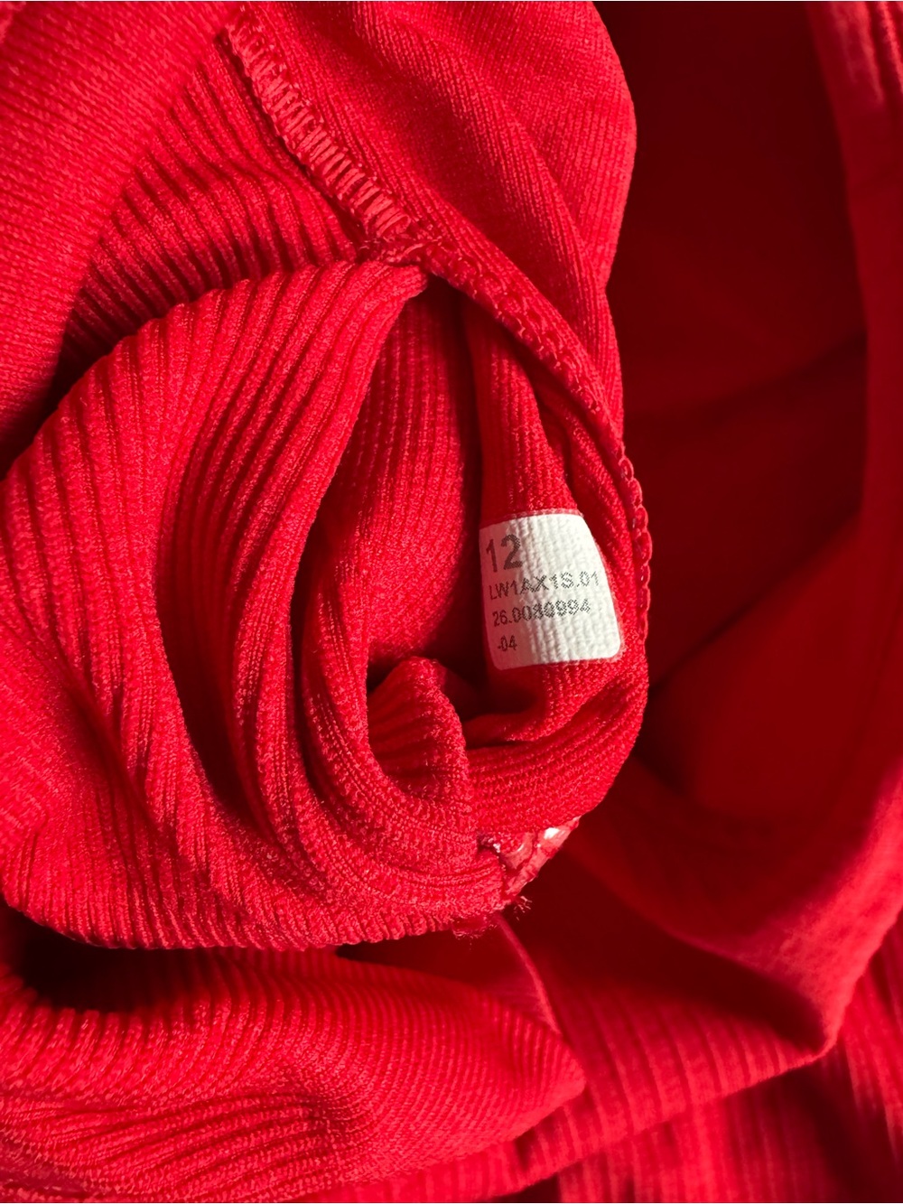 Lululemon Ebb to Street Ribbed Racerback Waist length Tank Top - Picture 3 of 3